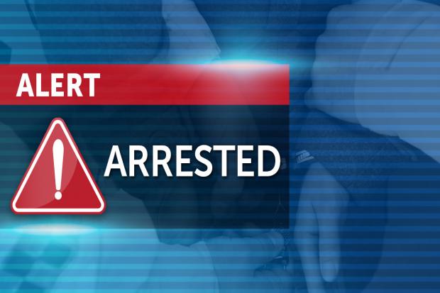 A MAN has been arrested in connection to an incident in Kinglassie today.