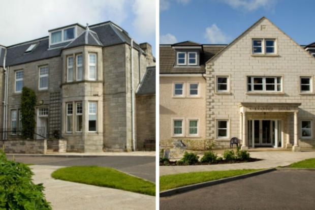 Roselea, Fernlea, Craigie and Alexander House care homes have been sold.