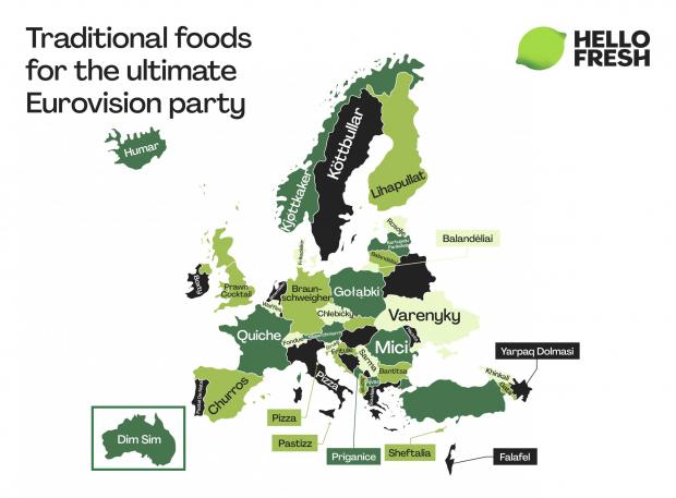 Central Fife Times: Traditional European foods by country from HelloFresh. Credit: HelloFresh
