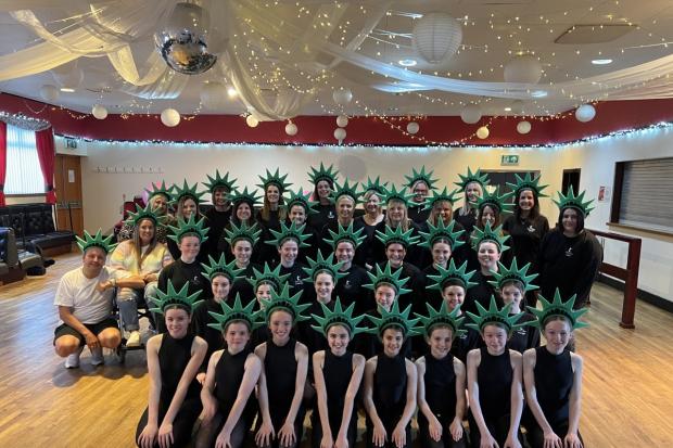 Dancers with Centre Stage are heading for New York after their parents helped raise £25,000.Photo courtesy of Centre Stage Performing Arts.