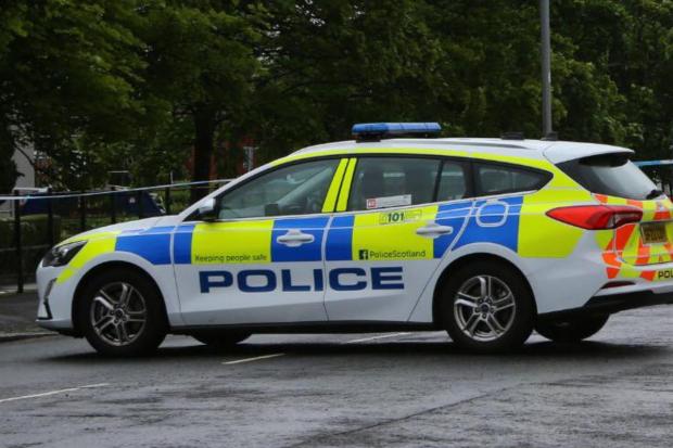 Two men broke into a house in Dumbarton and stole items
