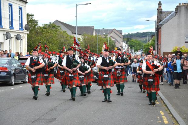 GREAT CROWD: Tillicoultry Gala returned after the lockdown years with brillaint support from the community - Pictures by Jan van der Merwe