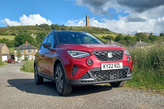 The SEAT Arona on test in West Yorkshire