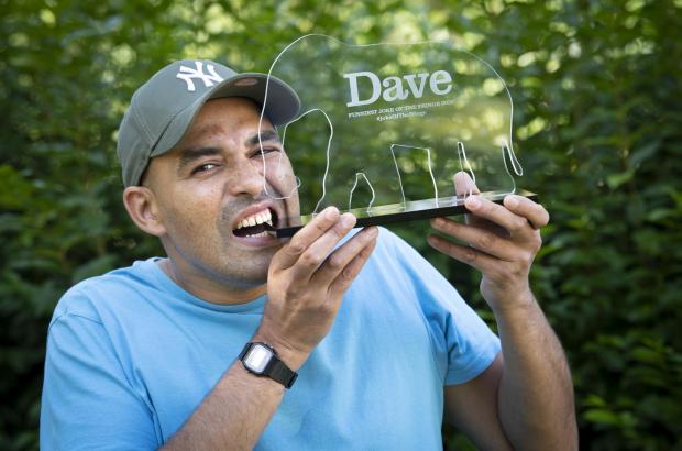 Central Fife Times: Masai Graham winner of the Dave Joke of the Edinburgh Fringe 2022 award for the second time. Credit: Dave/ PA