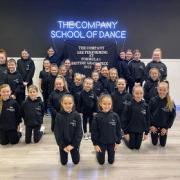 Dancers from the Company School of Dance who will be performing at the 2022 Formula 1 British Grand Prix.