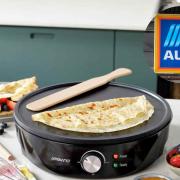 Aldi is selling Crepe and Waffle makers for under £18 (Aldi/PA)