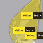 Yellow weather warning issued for West Fife by Met Office