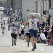The Scottish Coal Carrying Championships returns to Kelty this weekend. (Image: Colin Hattersley Photography.)