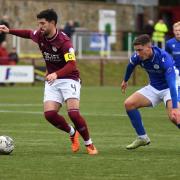 Tam O'Ware returned to the Kelty Hearts team on Saturday.