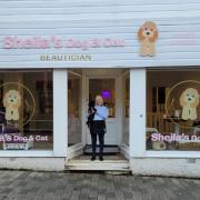 Sheila's pet grooming business is back where it started, on Cowdenbeath's High Street.