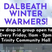 The Dalbeath WInter Warmers meet in Trinity Church every Friday.