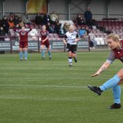 Dryburgh Athletic defeated Ayr United at Kelty Hearts' New Central Park on Sunday.