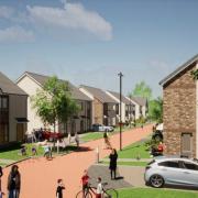 Previous artists impressions of the affordable housing development on Lochgelly Road.