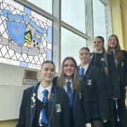 Five Beath High pupils took their concerns about school dinners in Fife to the Scottish Parliament.