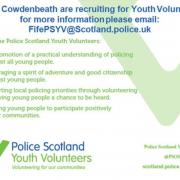 Police Scotland Volunteers are appealing for young people to join a new Cowdenbeath group.