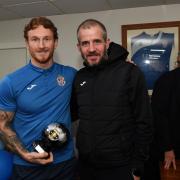 Robbie McNab picked up three player of the year awards at the prize-giving.