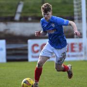 Zac Butterworth’s shot went in to the net off Archie Graham for Cowden’s opener.