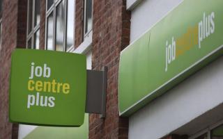 A job centre worker in Dunfermline was threatened by a woman.