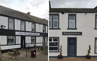 The Woodside Hotel in Cowdenbeath and The Queens Hotel in Bowhill.