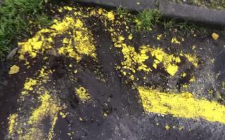Worn out and faded markings for yellow lines and parking bays are leading to 'illegal parking'.