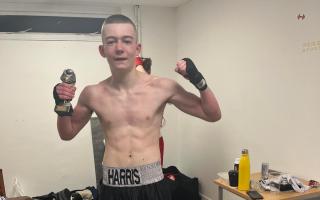 Harris Folks won his most recent bout.