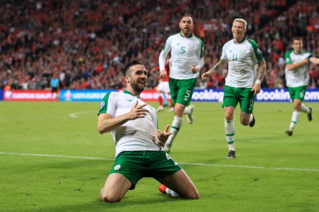 Shane late header draw for Republic Ireland Denmark | Central Fife Times
